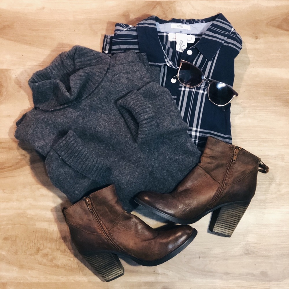J. Crew Grey Sweater